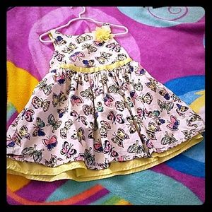 Beautiful Toddler Girl Butterfly Spring Dress!!